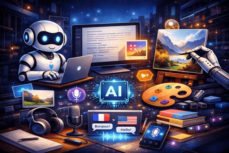 Outils intelligence artificielle gratuits